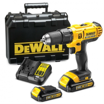 Шуруповерт аккумуляторный DeWalt DCD776S2-IN