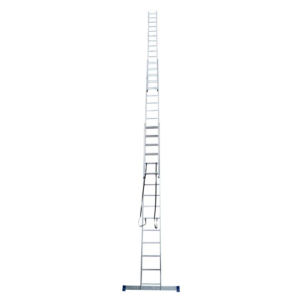 Лестница трехсекционная универсальная усиленная STAIRS 15 ступеней ALP315