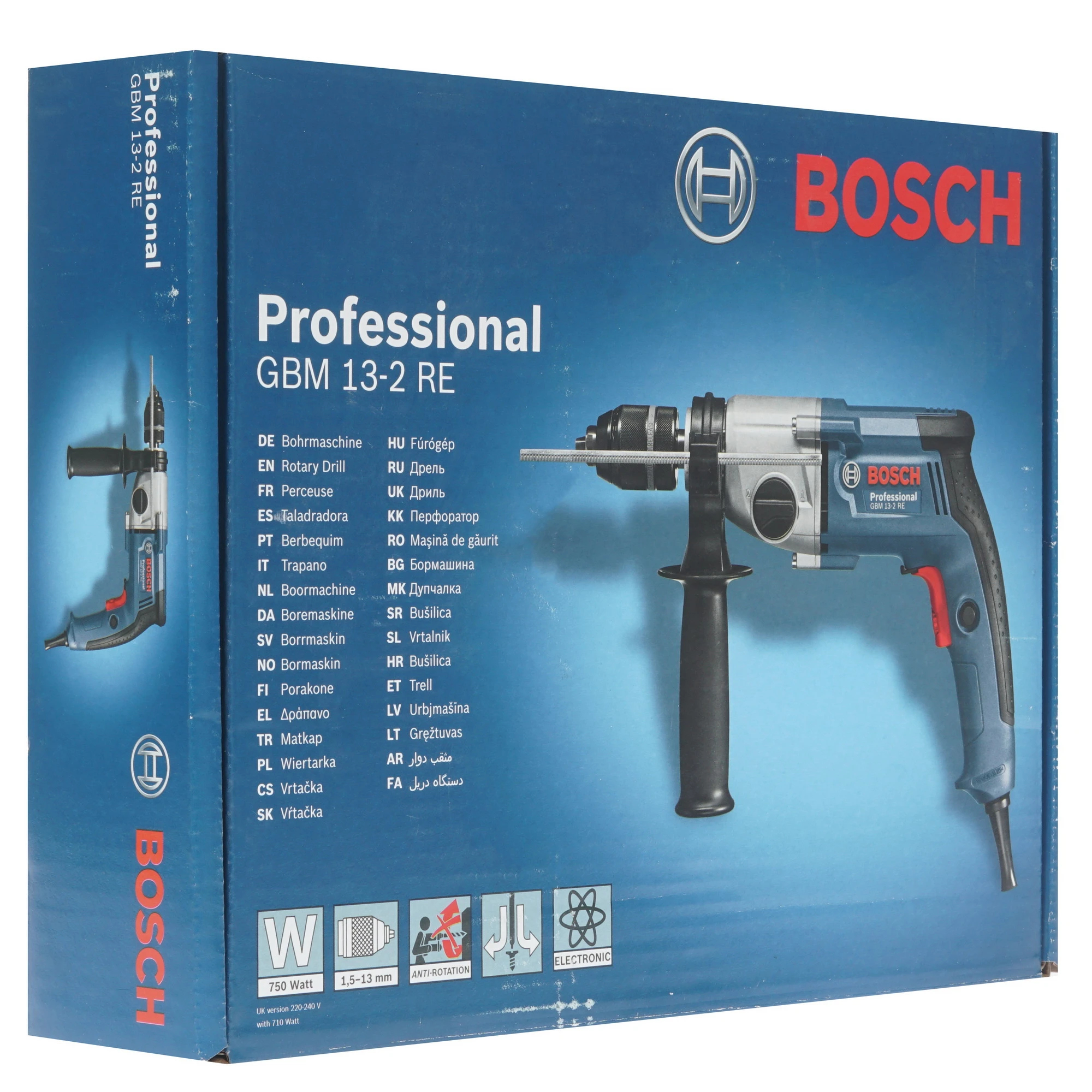 Дрель Bosch GBM 13-2 RE (БЗП)