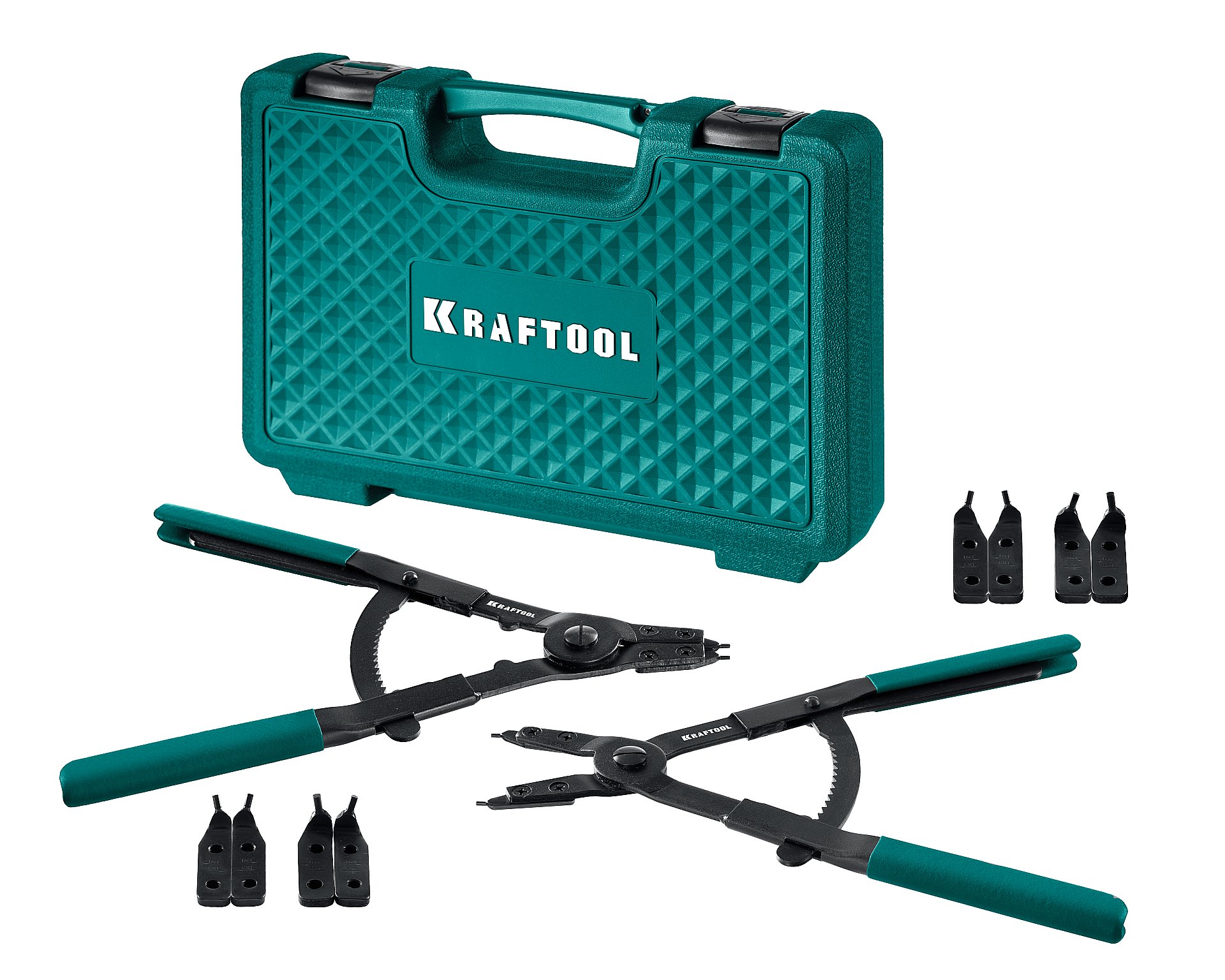 KRAFTOOL HEAVY 400 внешний/внутренний, съемник стопорных колец (22815)