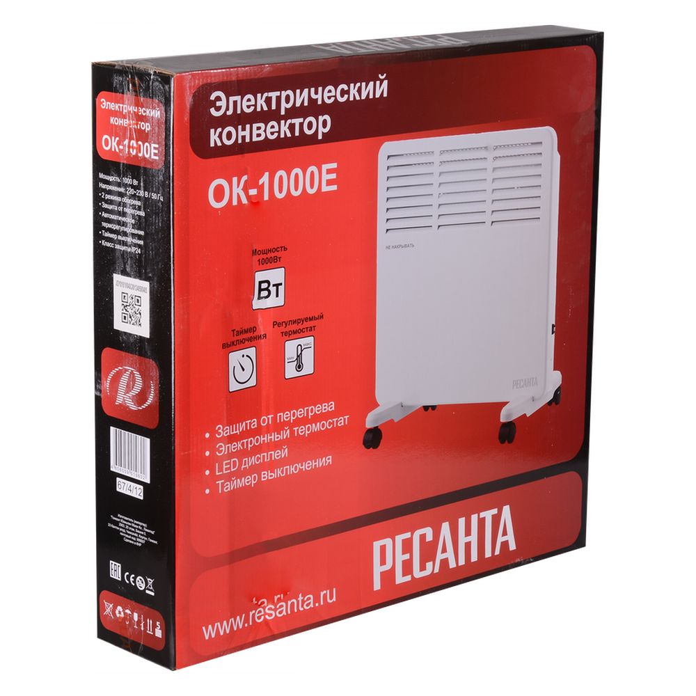 Конвектор Ресанта ОК-1000Е (LED)