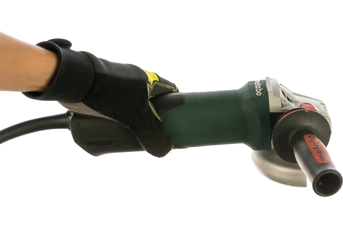 Машина шлифовальная угловая Metabo WEVA 15-125 квик/Quick
