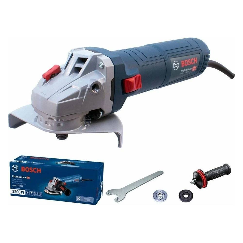 Машина шлифовальная угловая Bosch GWS 12-125 S