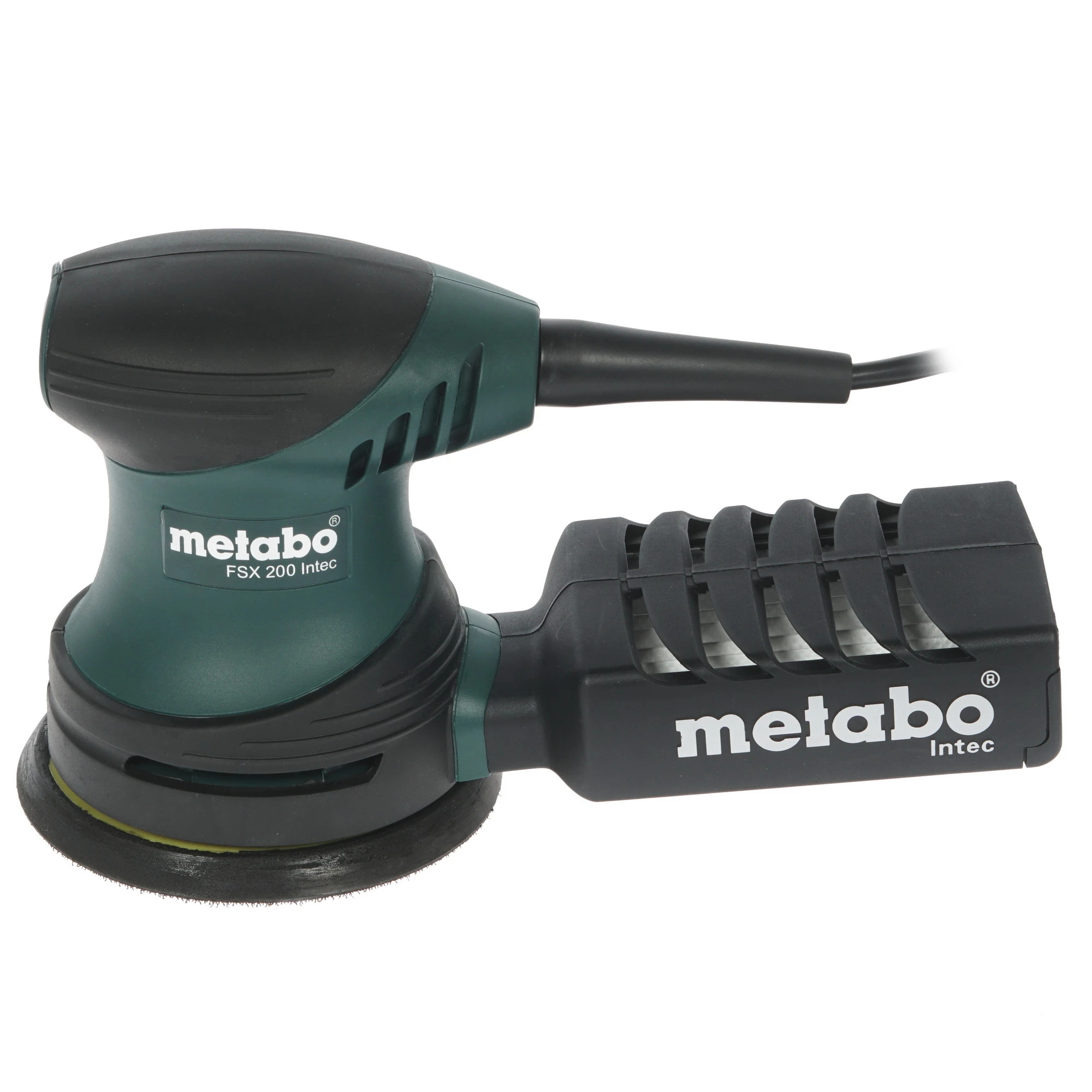 Машина плоско-шлифовальная эксцентриковая Metabo FSX 200 Интек/Intec