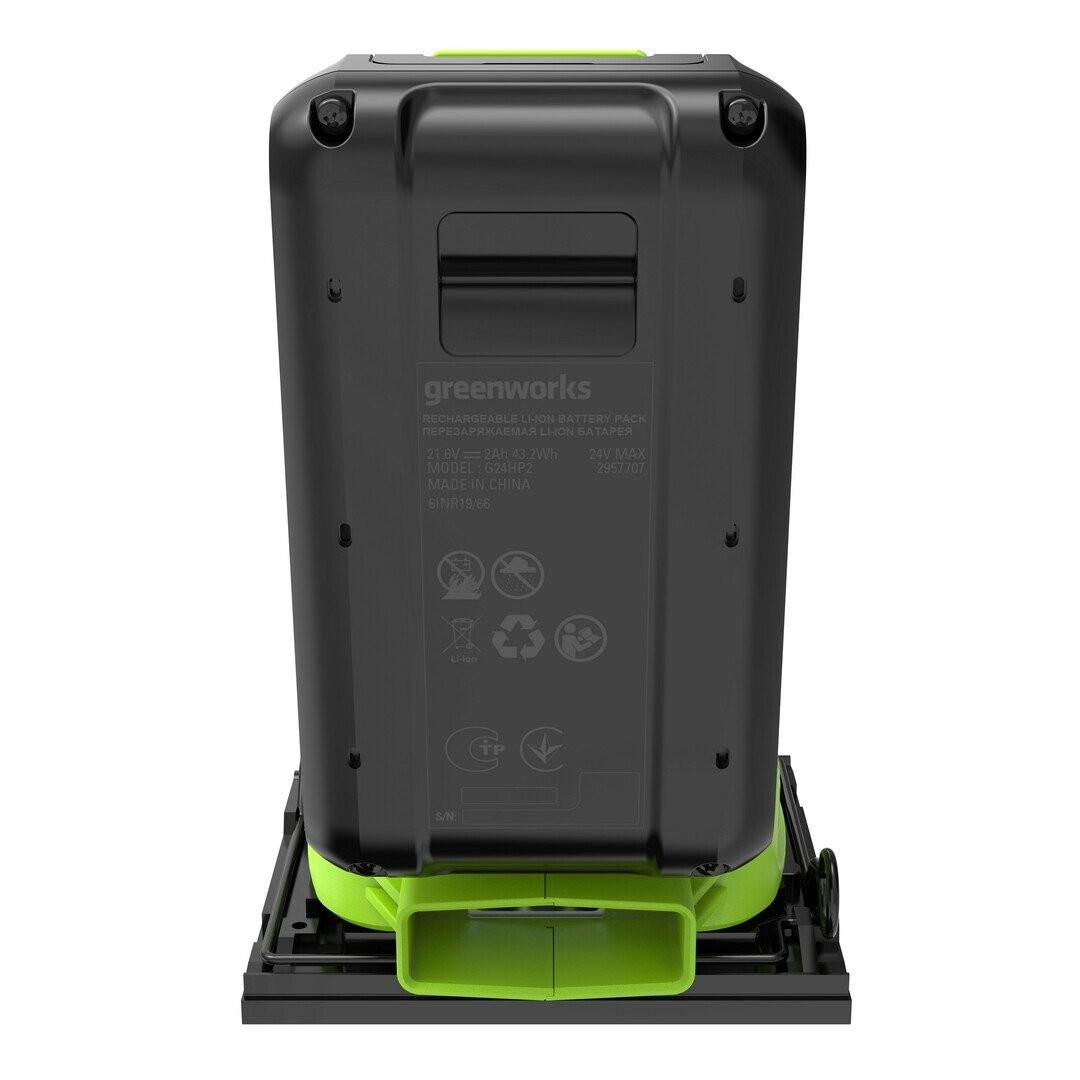 Машина плоскошлифовальная аккумуляторная Greenworks G24SS14, 24V