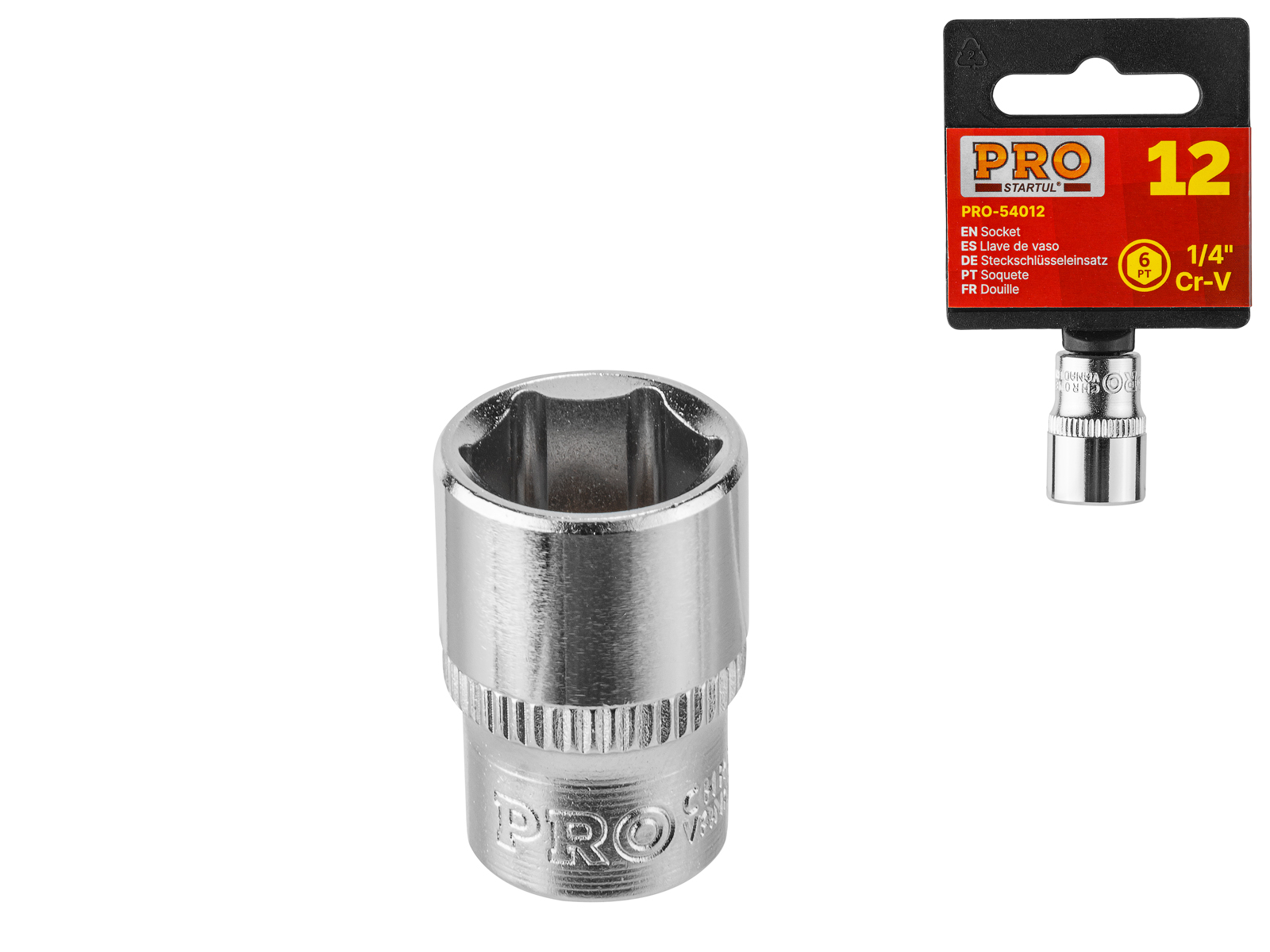 Головка 1/4" 10мм 6гр. PRO STARTUL (PRO-54010)