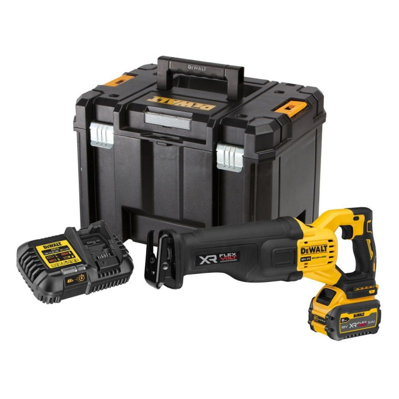 Пила сабельная аккумуляторная DeWalt DCS386T1