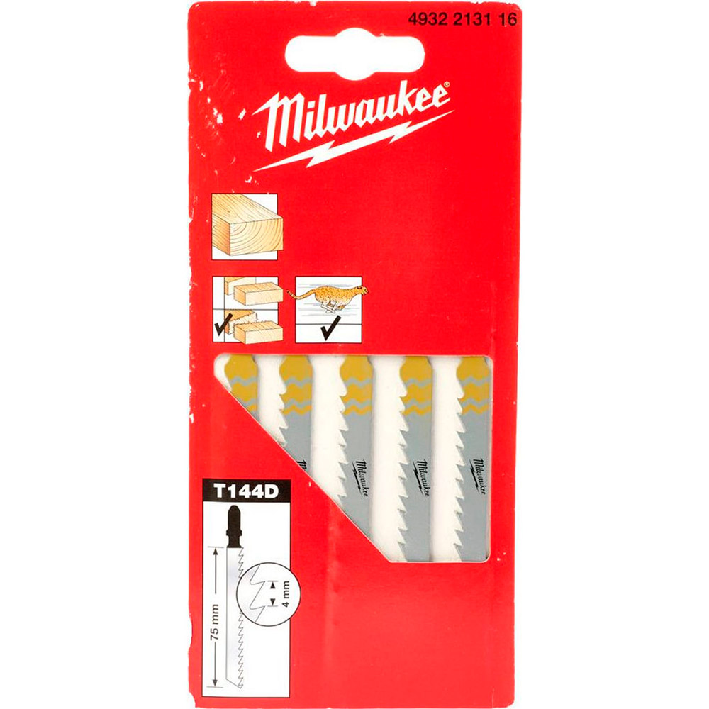 Пилка для лобзика Milwaukee T144D (5шт) (116)