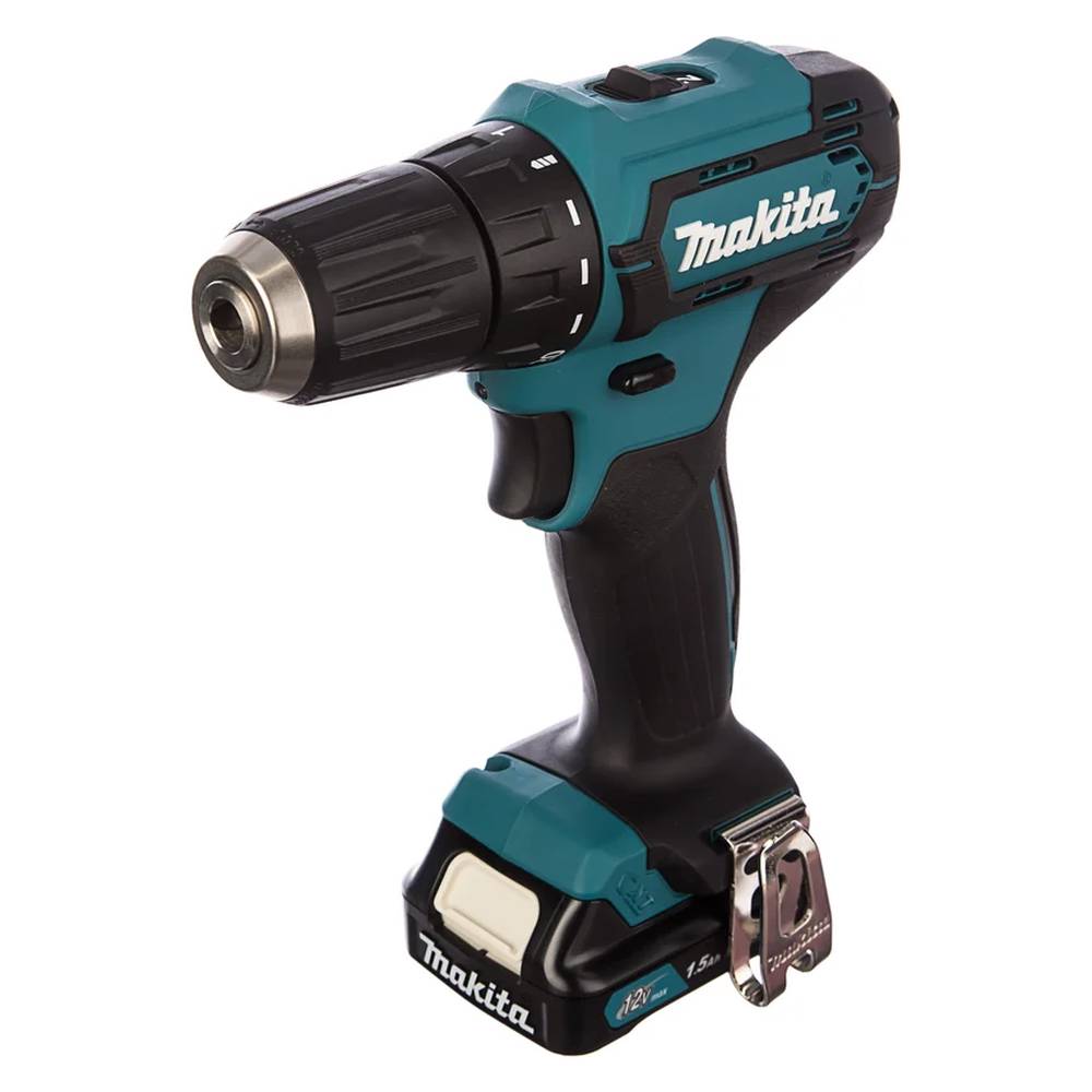 Шуруповерт аккумуляторный Makita DF333DWYE4 +набор бит B-28905