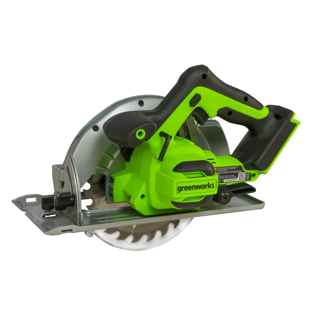 Пила циркулярная Greenworks GD24CS (без АКБ и ЗУ)