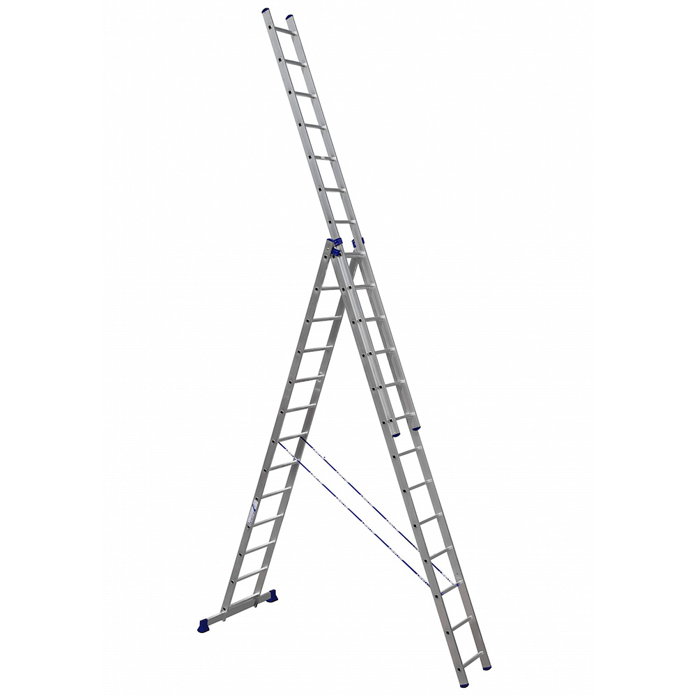 Лестница Алюмет 3*13 алюминиевая