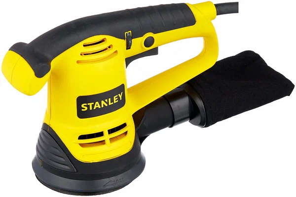 Машина плоско-шлифовальная эксцентриковая Stanley SRS480