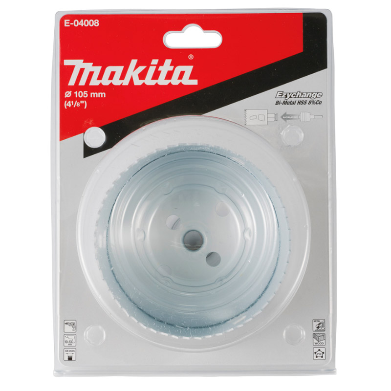 Коронка Makita BiM 105мм Изичендж/Ezychange