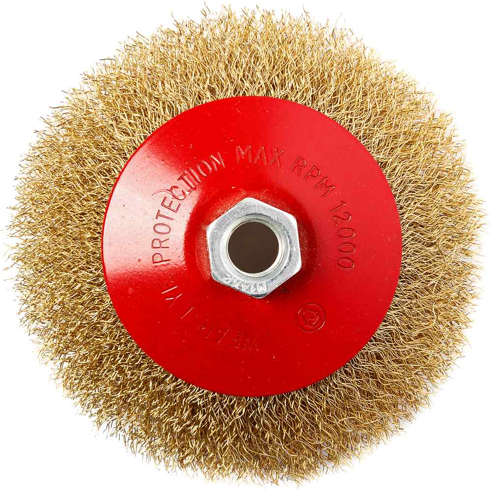 Кордщетка для МШУ REDVERG радиальная мягкая 125мм М14(830311)