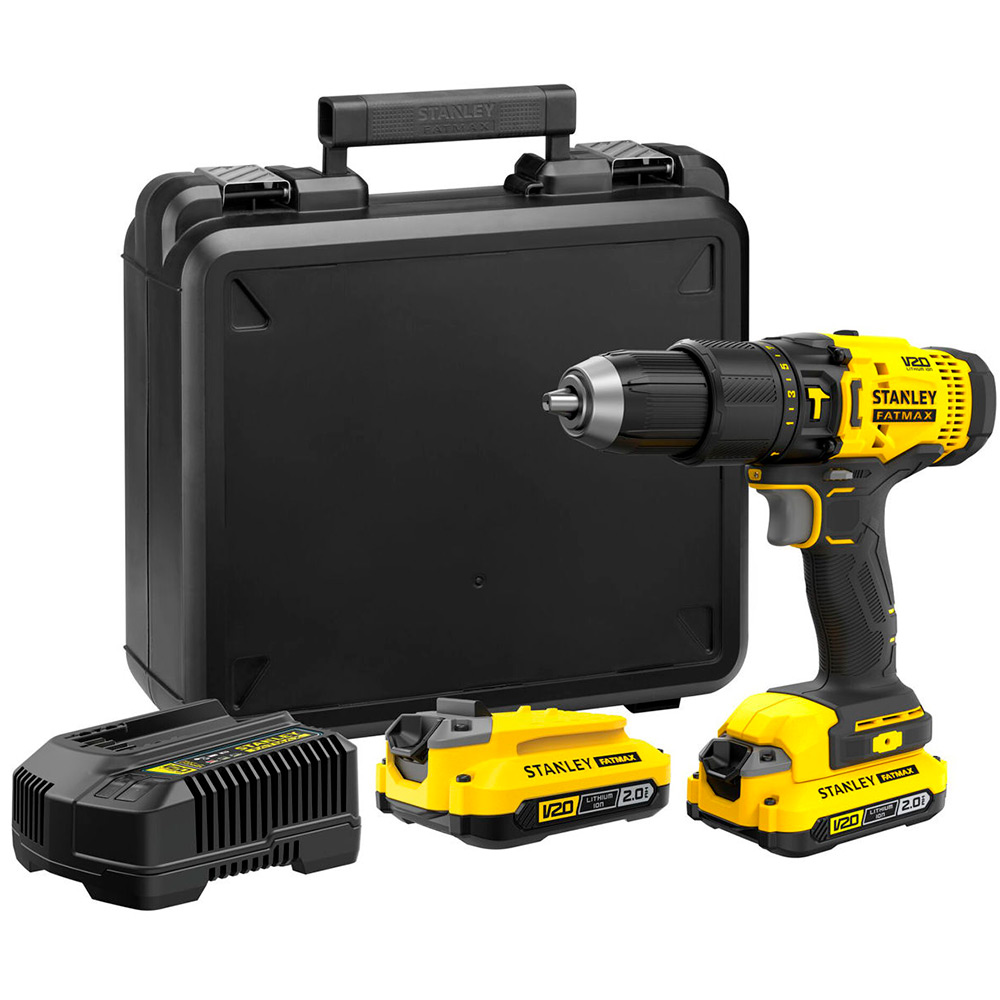 Шуруповерт аккумуляторный Stanley SFMCD711D22 (2 акк, зу)