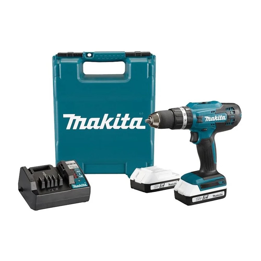 Шуруповерт аккумуляторный Makita HP488D002 (2 АКБ, ЗУ)
