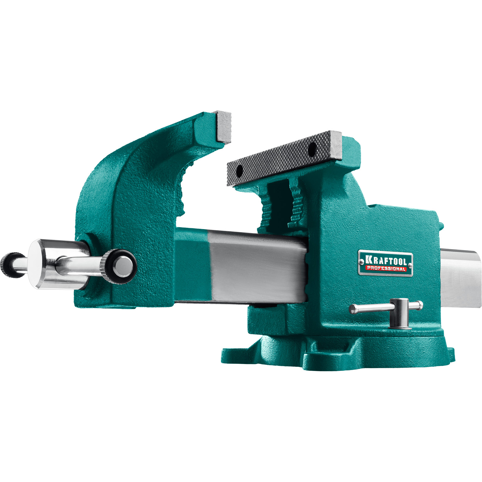 KRAFTOOL STEEL, 100 мм, стальные слесарные тиски (32701-100)