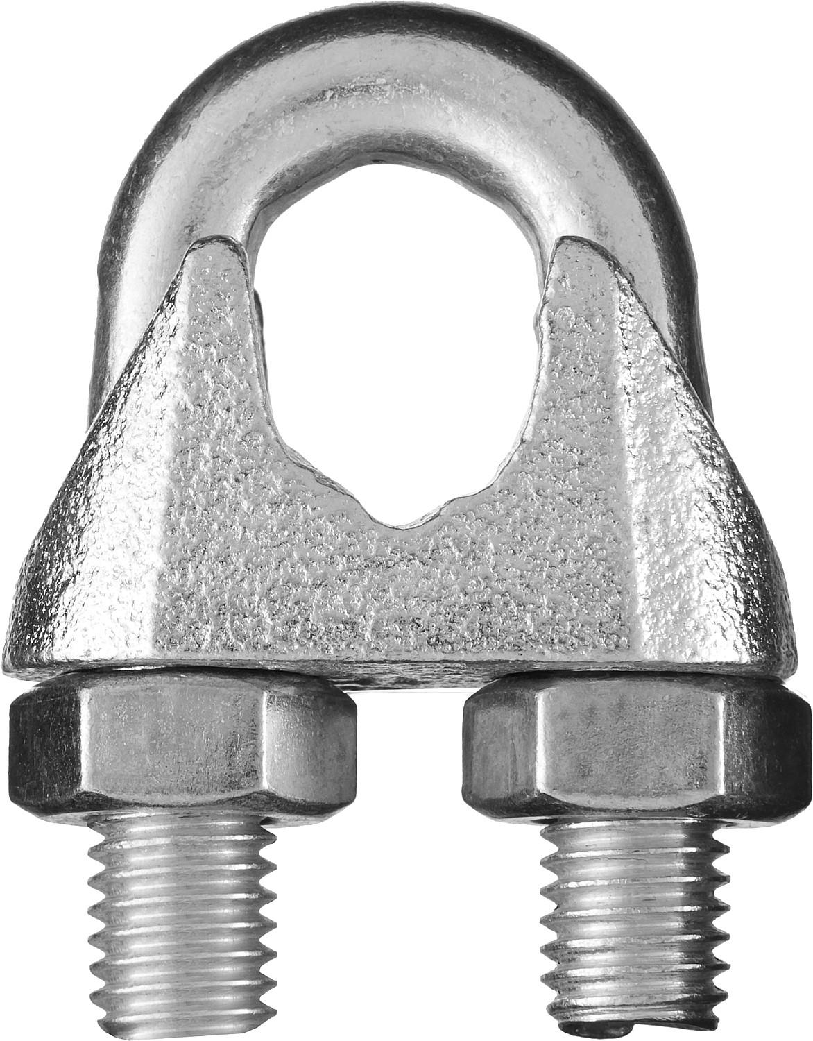 STAYER DIN 741, 13 мм, 15 шт, зажим троса (30535-13)