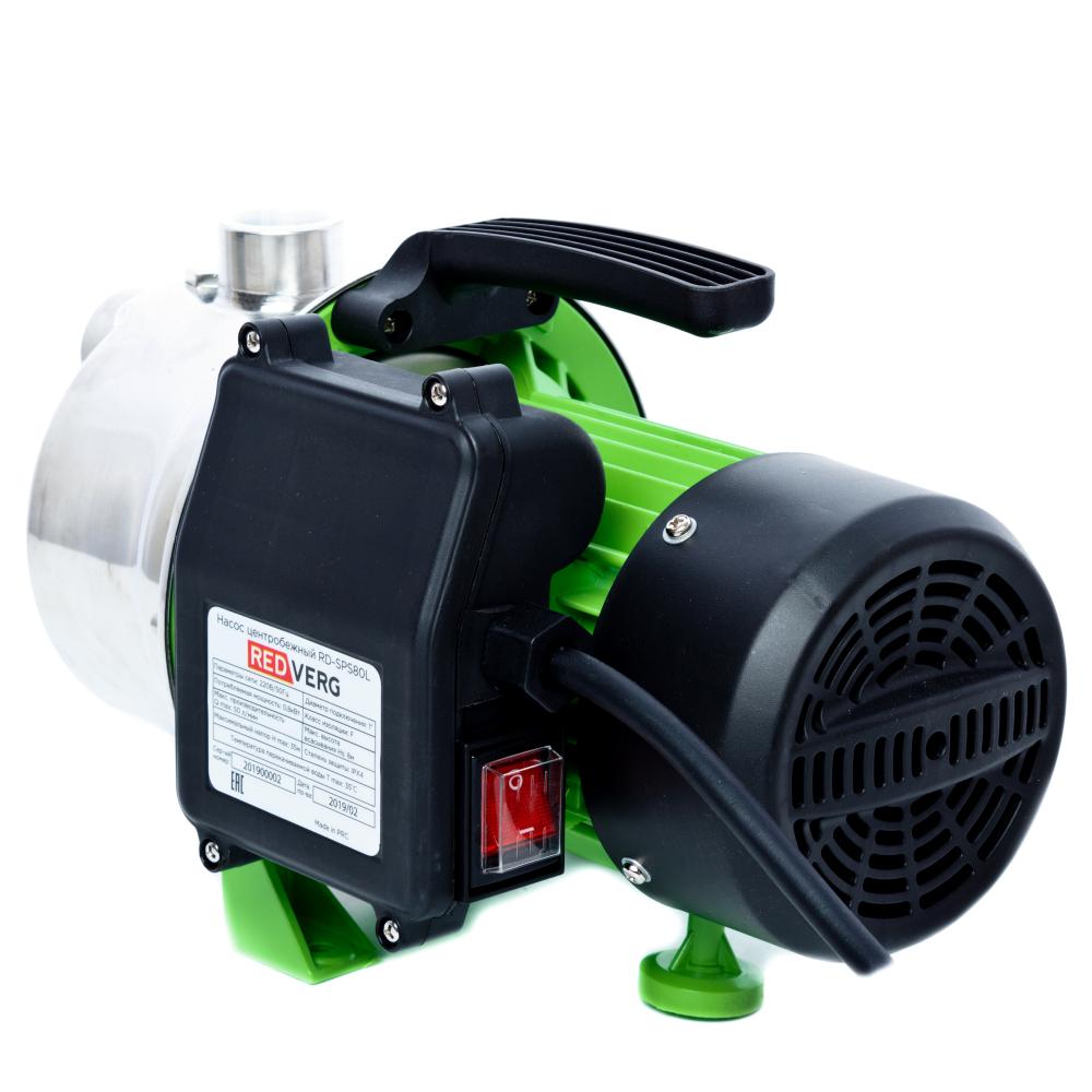 Насос центробежный самовсасывающий REDVERG RD-SPS80L