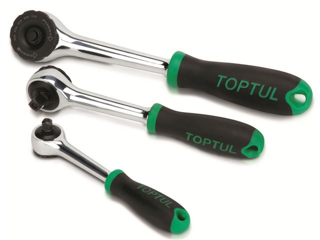 Трещотка 1/4" безредукторная 155мм TOPTUL (CJBT0816)