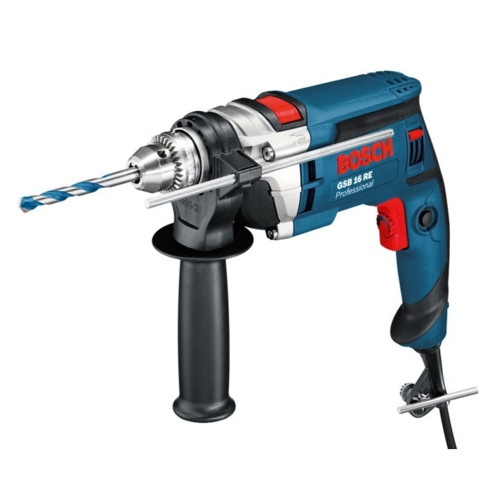 Дрель Bosch GSB 16 RE (ЗВП) (600)