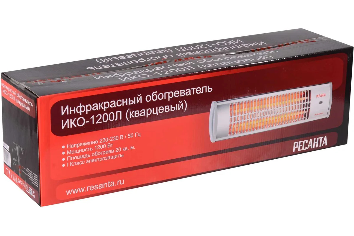 Инфракрасный обогреватель Ресанта ИКО-1200Л