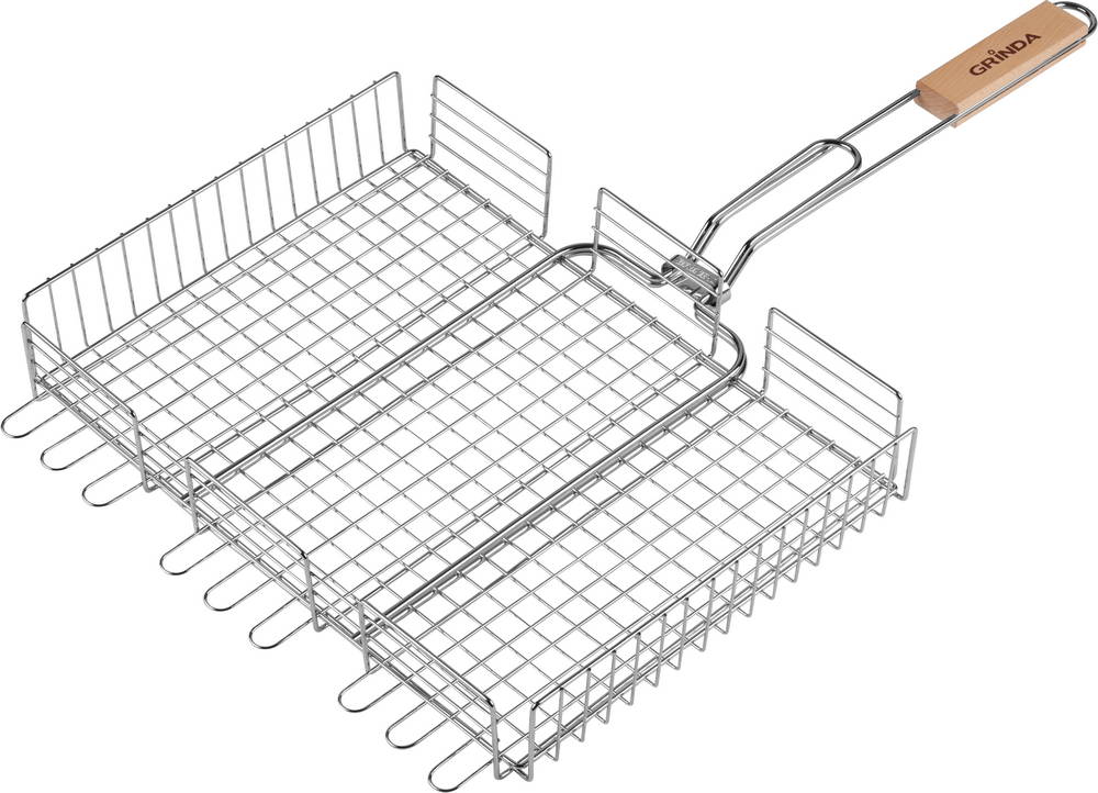 Решетка-гриль GRINDA ″BARBECUE″, объемная, 300х400мм