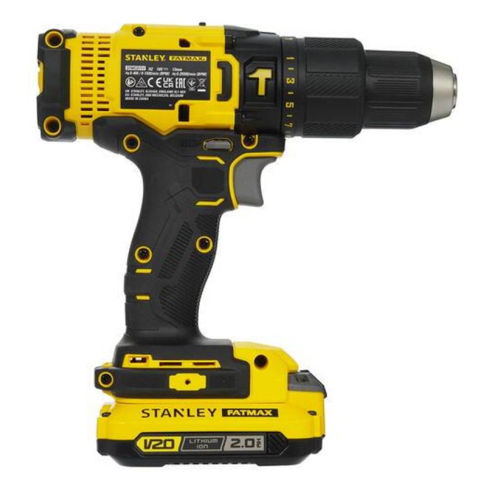 Шуруповерт аккумуляторный Stanley SFMCD711D22 (2 акк, зу)