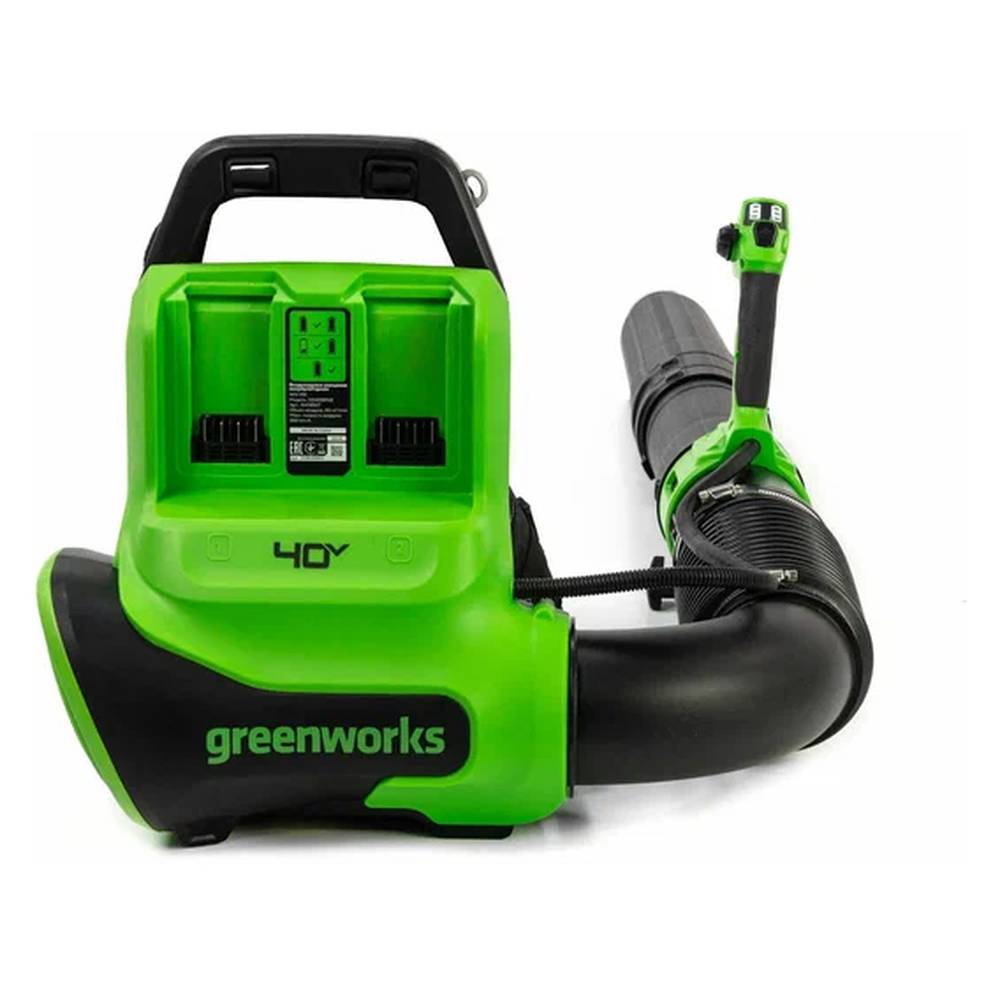 Воздуходувка ранцевая Greenworks GD40BPG2 (без АКБ и ЗУ)