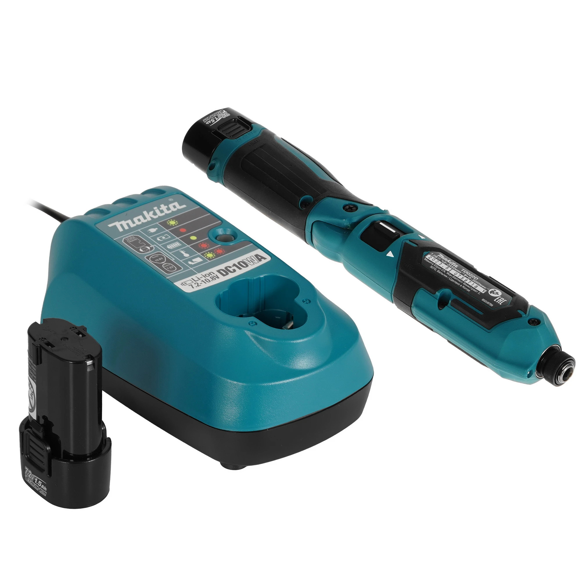 Отвертка аккумуляторная Makita TD022DSE