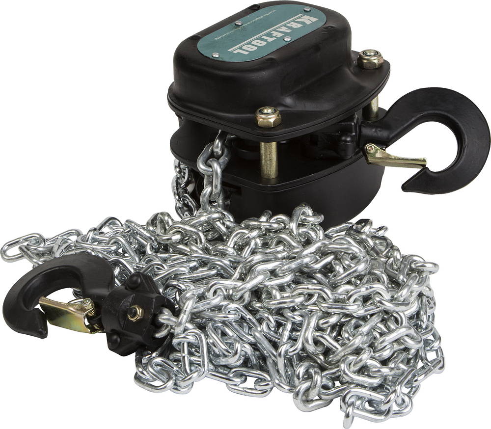 KRAFTOOL 5т х 3м, ручная шестеренная таль (43087-5)