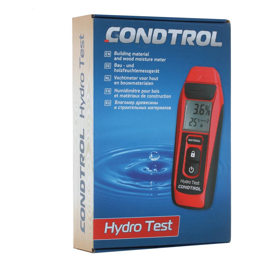 Влагомер древесины и строительных материалов CONDTROL Hydro-Test
