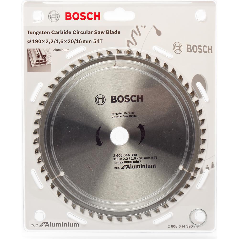 Диск пильный Bosch твердосплавный 190х20х 54 ЭКО/ECO (390)