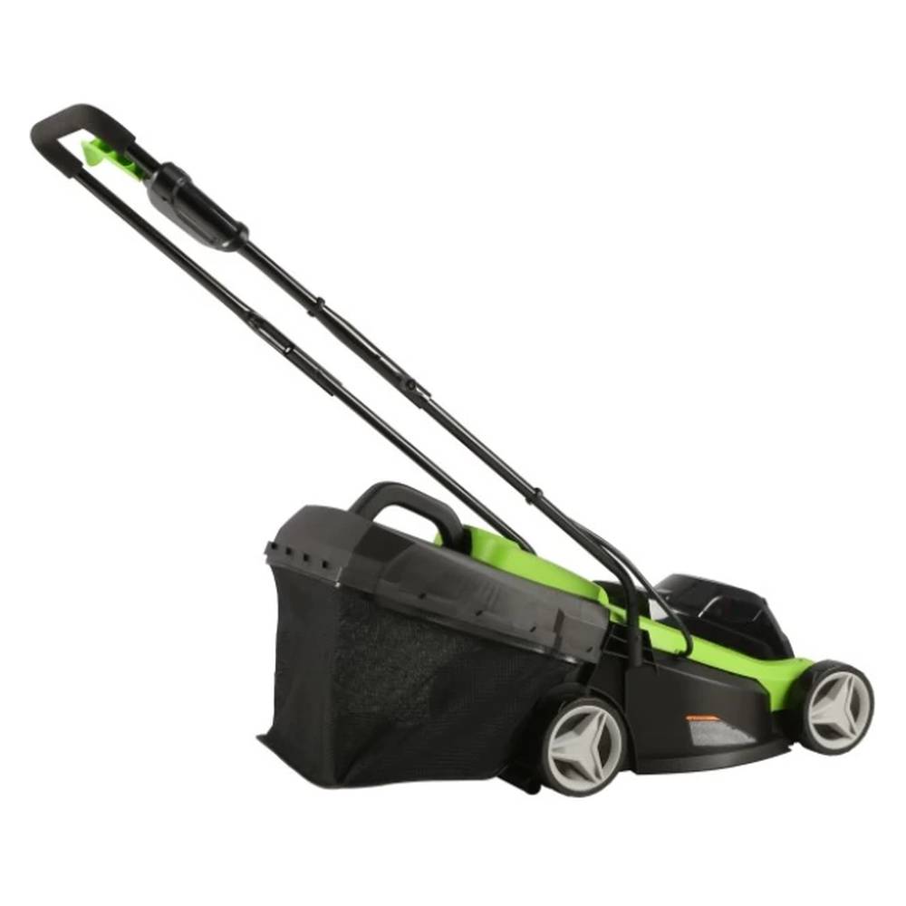 Газонокосилка аккумуляторная Greenworks 33 см GD24LM33K2 ( АКБ 2Ач и ЗУ)
