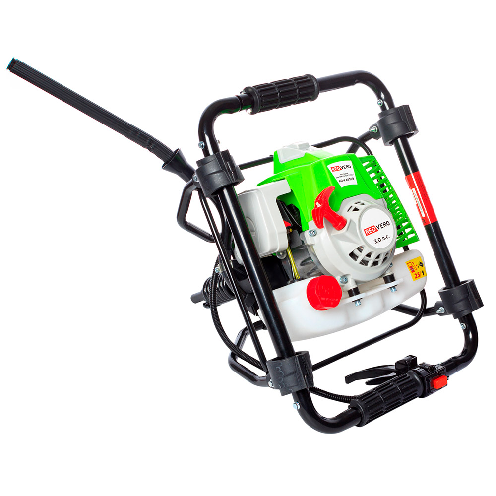 Мотобур REDVERG с рычагом тормоза RD-EA630B