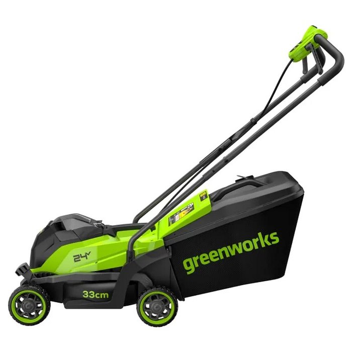 Газонокосилка аккумуляторная Greenworks GD24LM331 (1хАКБ 2Ач)
