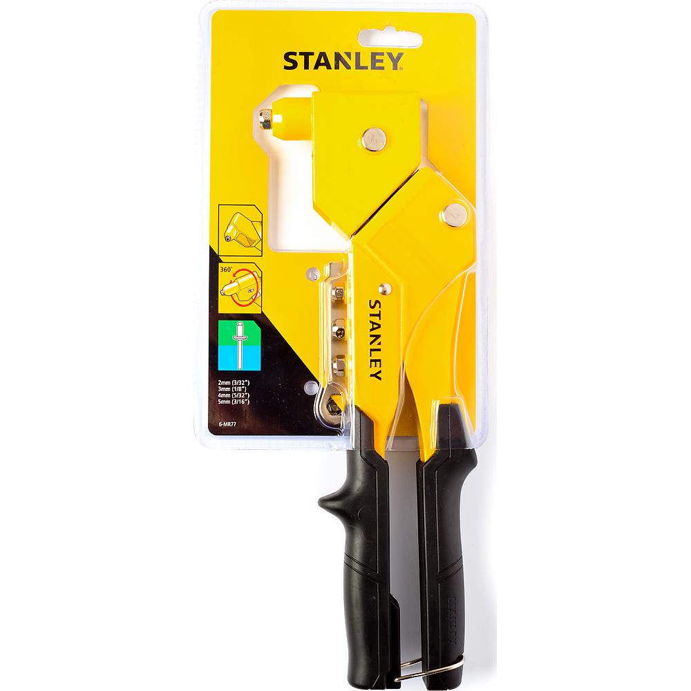 Заклепочник Stanley с поворотной головкой "mr77" 6-mr77