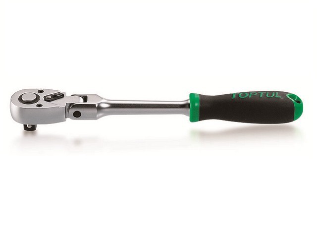 Трещотка с шарниром 1/2" 72зуба 305мм TOPTUL (CJHM1631)
