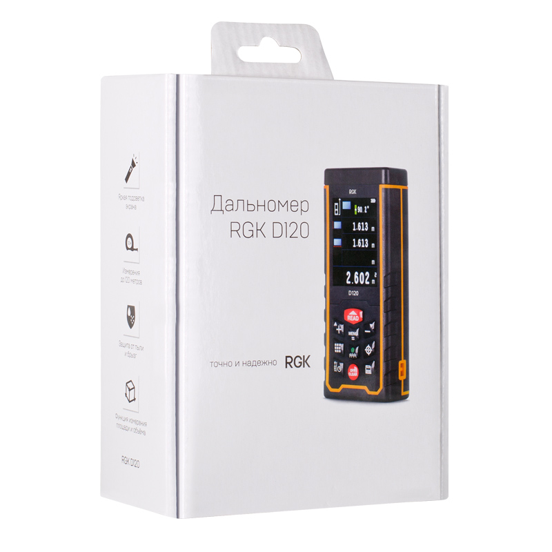 Дальномер лазерный RGK D120