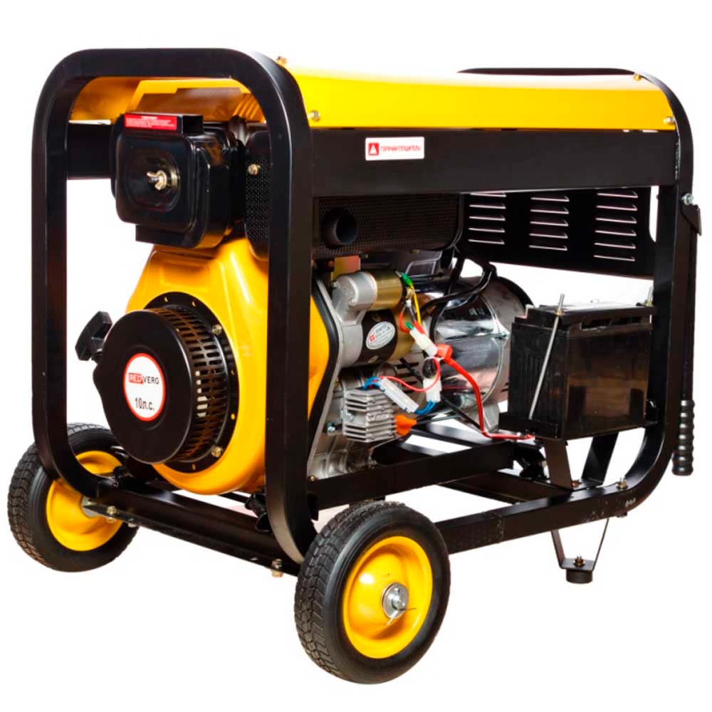 Генератор дизельный REDVERG RD-D5000EN