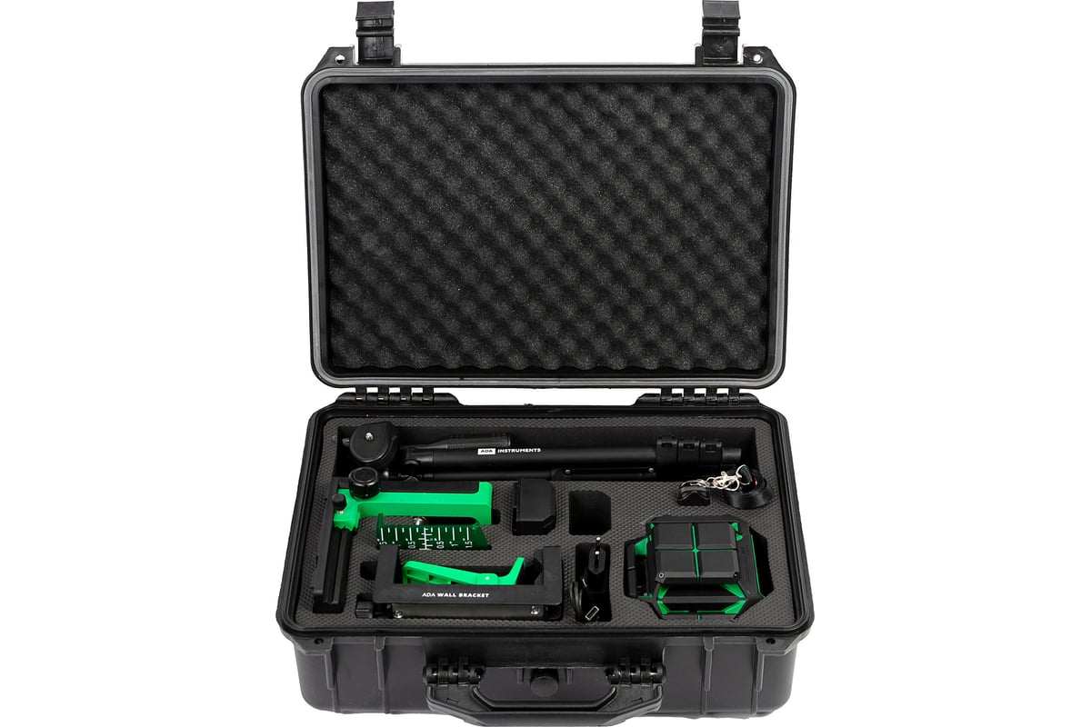 Уровень лазерный ADA LaserTANK 4-360 GREEN Ultimate Edition