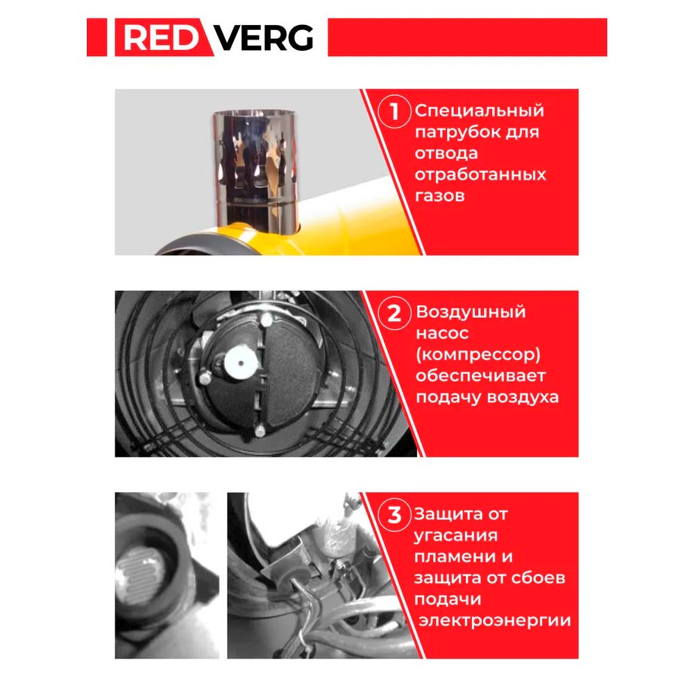 Воздухонагреватель дизельный REDVERG RD-DHI20W