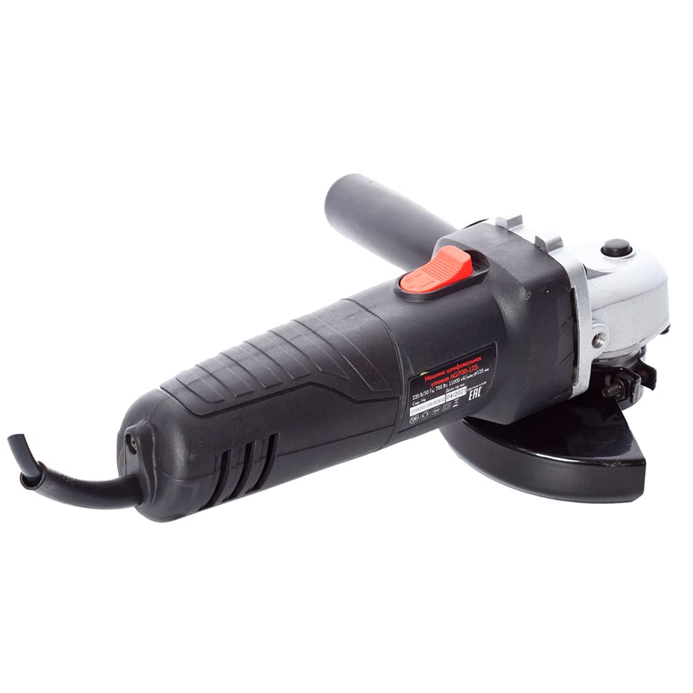 Машина шлифовальная угловая REDVERG Базовый/Basic AG700-125