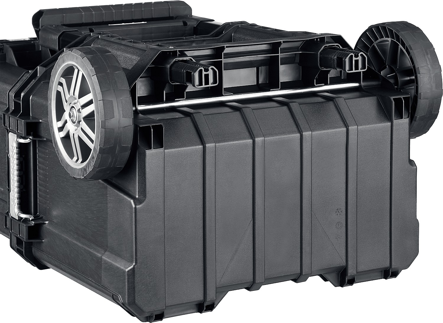 KETER SMART ROLLING, 564 х 373 х 700 мм, (22″), набор пластиковый ящик-тележка + ящик для инструментов + ящик органайзер (38390-22)