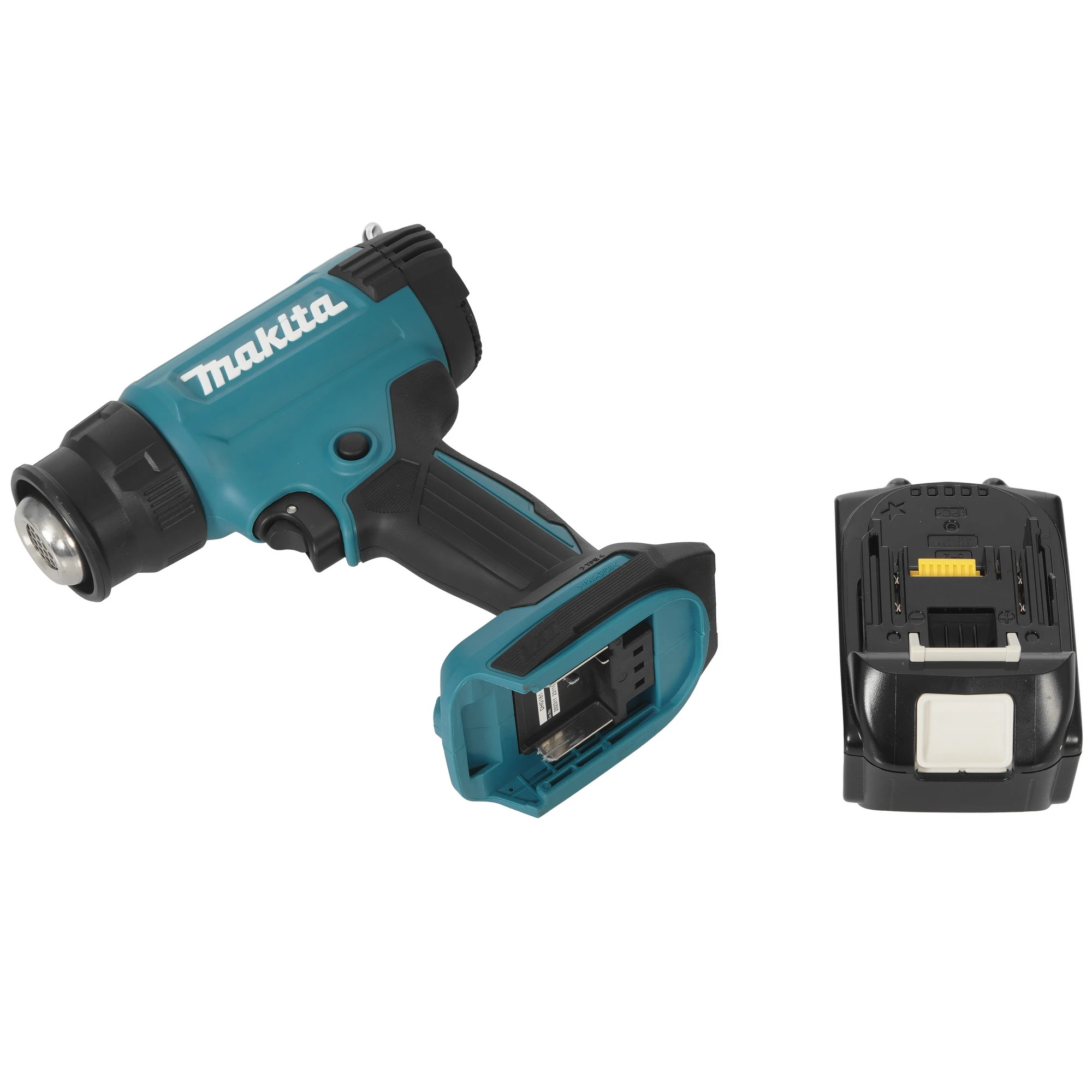 Фен строительный аккумуляторный Makita DHG180RT1J