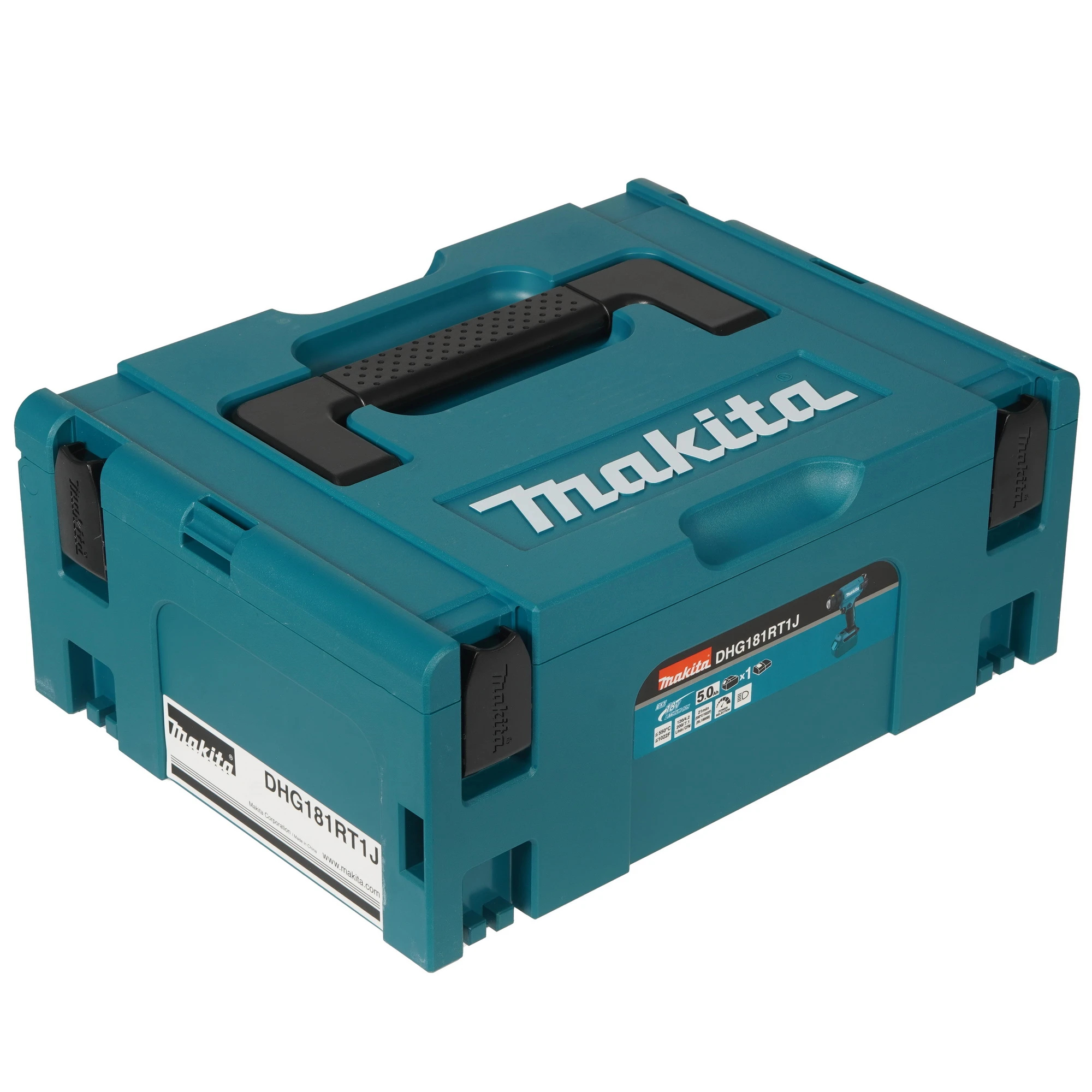 Фен строительный аккумуляторный Makita DHG181RT1J