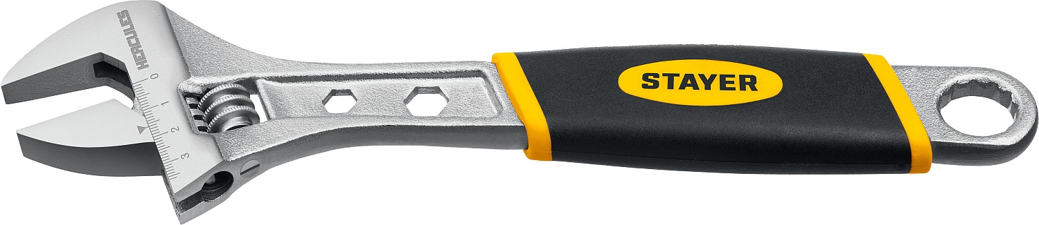 STAYER HERCULES, 300/43 мм, разводной ключ, Professional (27262-30)
