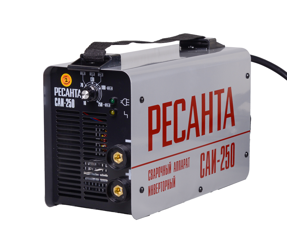 Сварочный аппарат инверторный Ресанта САИ 250 в кейсе